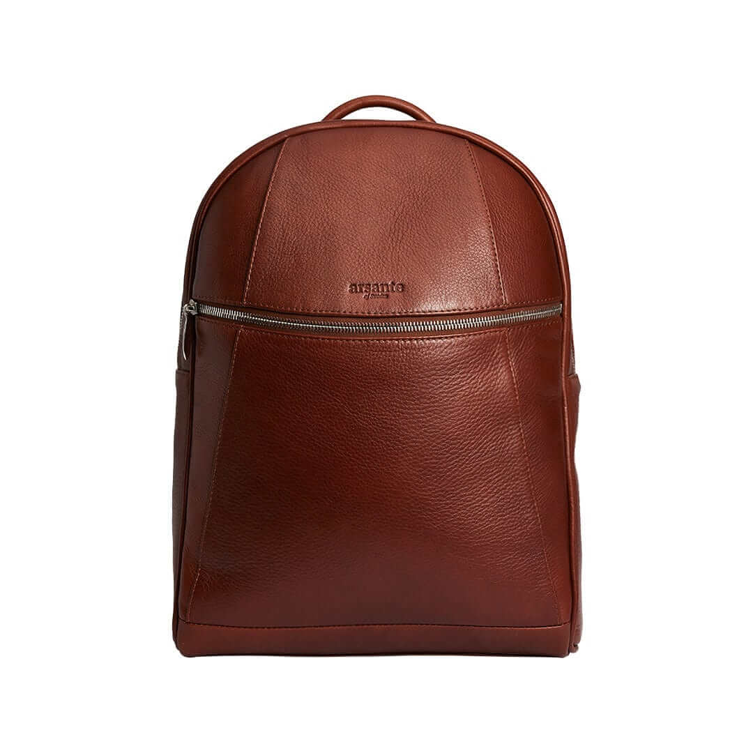 Sleek Lines and Refined Details Arsante Backpack Brown