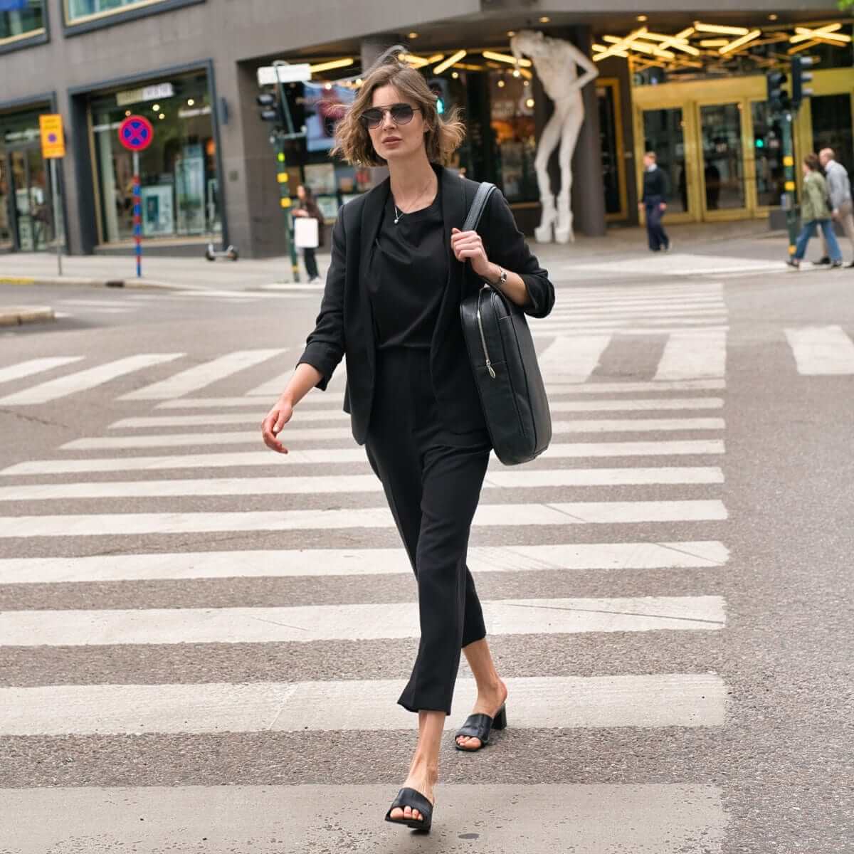 Arsante® Iconica Leather Rich Black