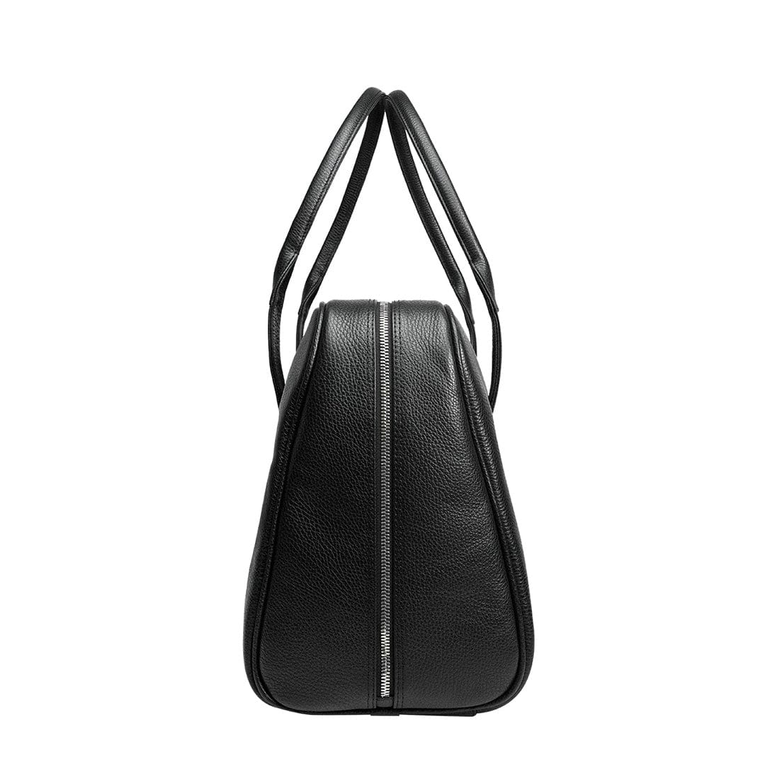 Arsante® Weekend Mini Leather Bag Rich Black