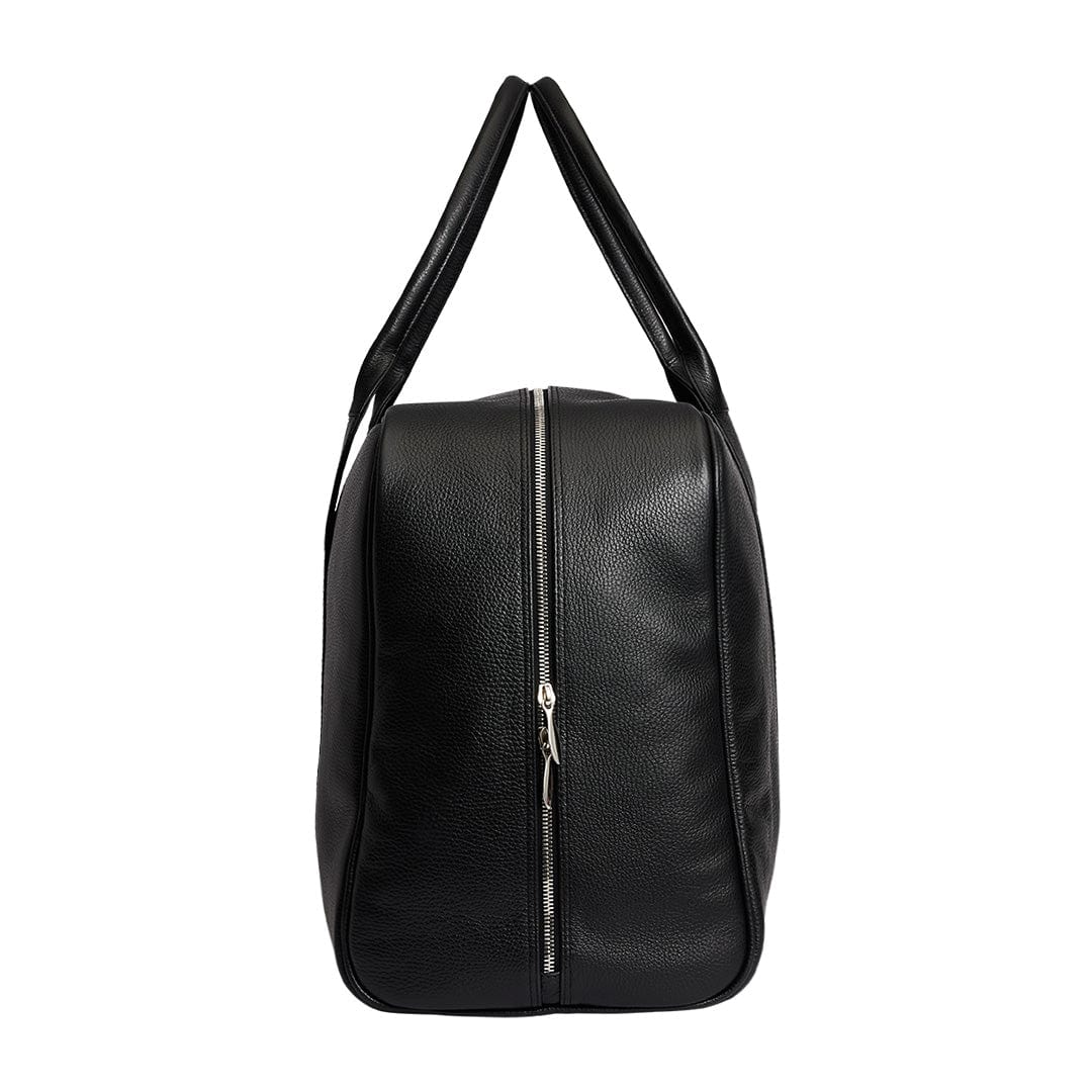 Arsante® Weekend Leather Bag Rich Black