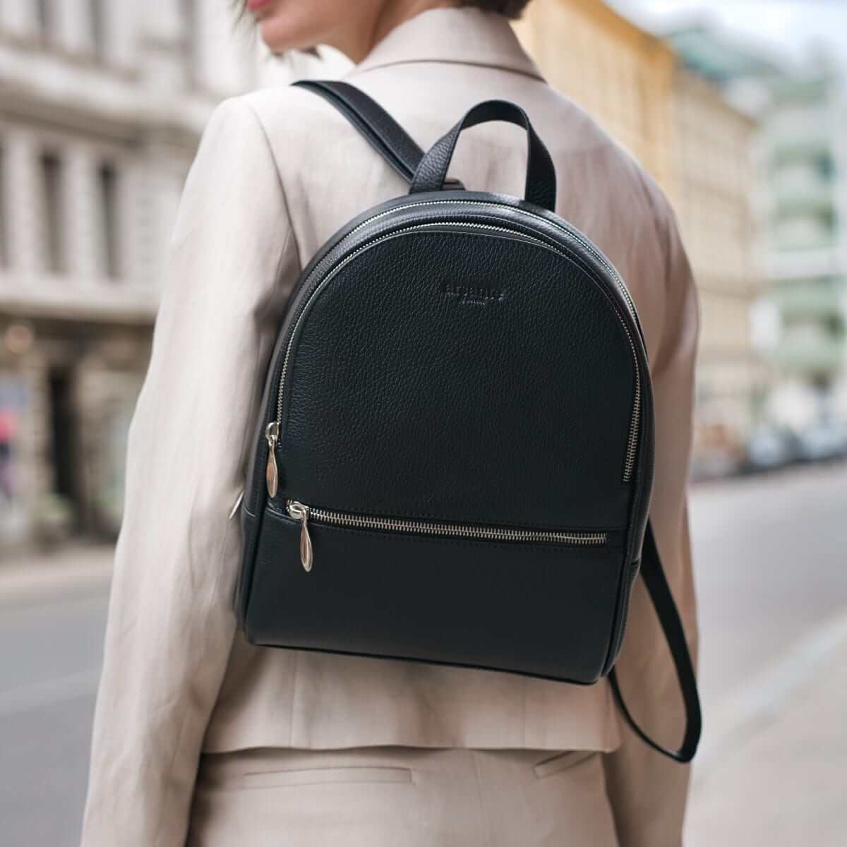 Invest in Timeless Beauty and Superior Quality with Arsante® Backpack Mini Black
