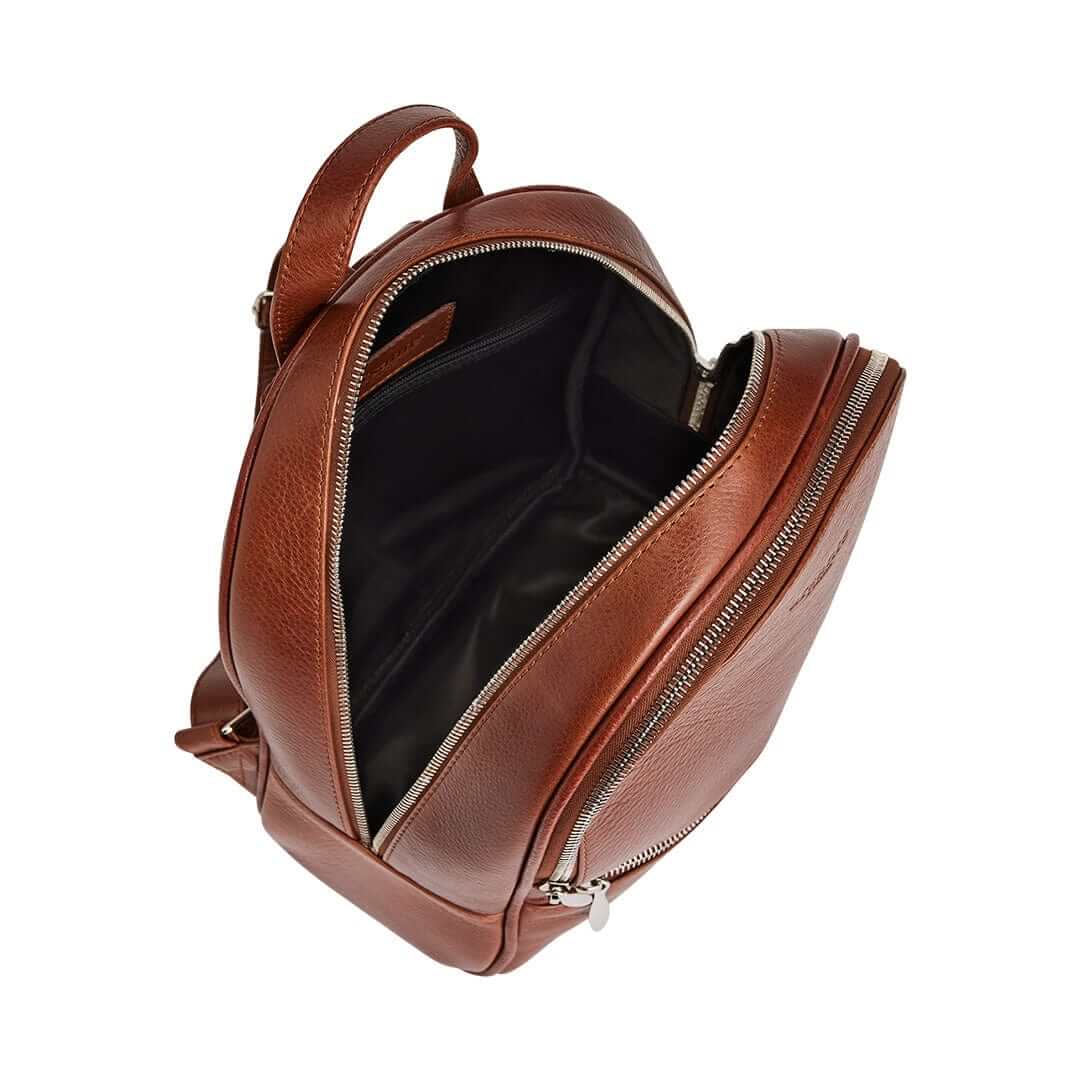 Enjoy Practicality and Style with the Arsante of Sweden Backpack Mini Brown
