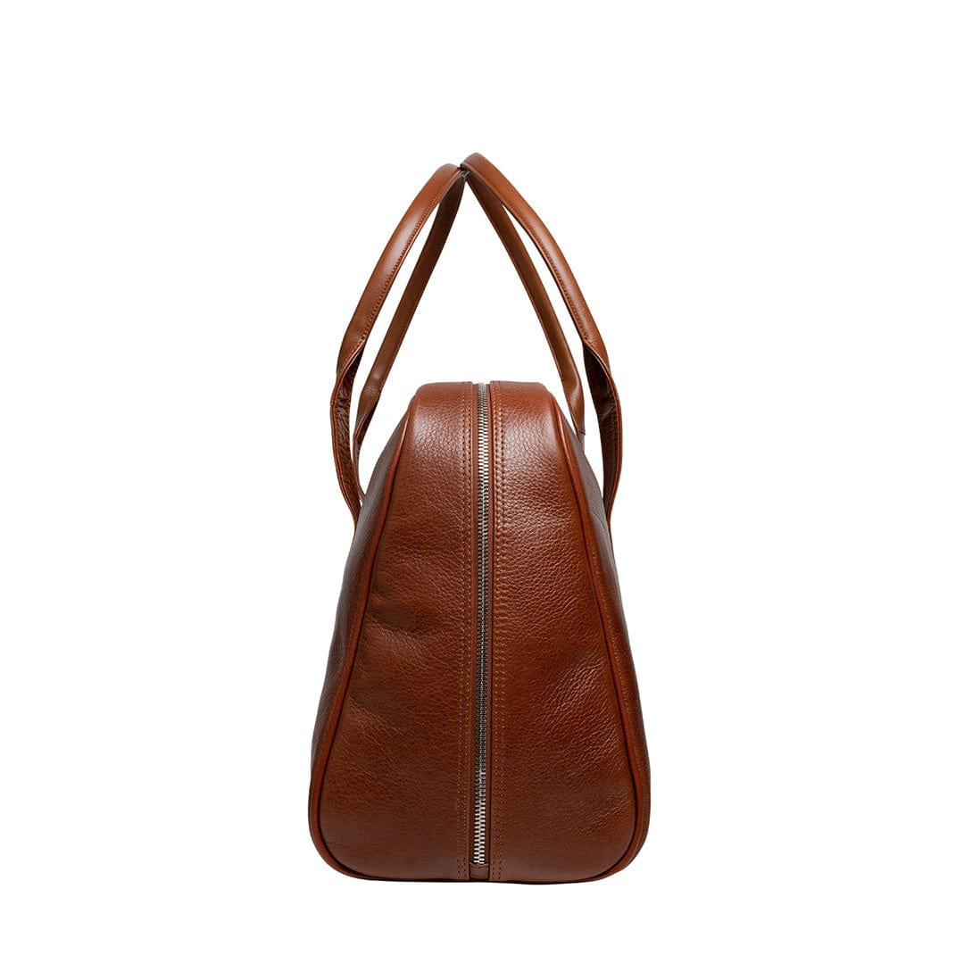 Arsante® Weekend Mini Leather Bag Whisky Brown