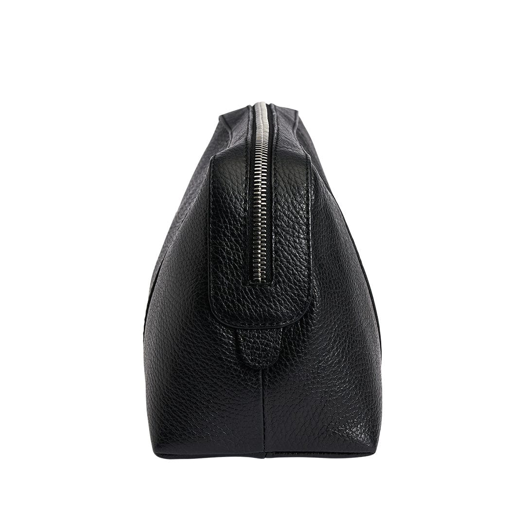 Arsante® Toilet Bag Leather Rich Black