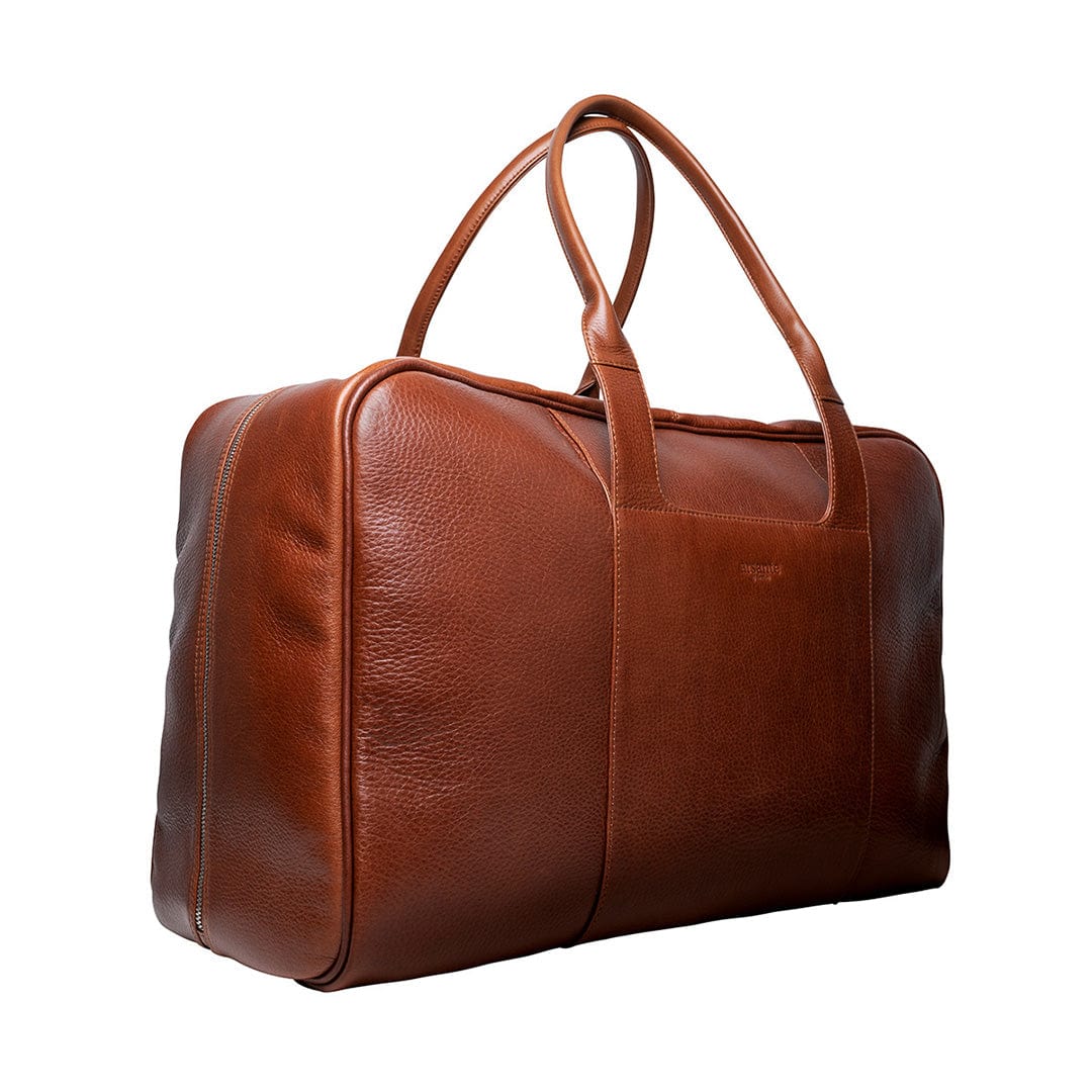 Arsante® Weekend Leather Bag Whisky Brown