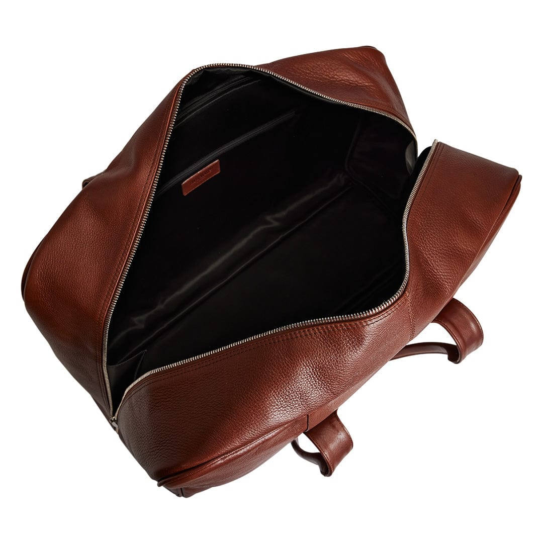 Arsante® Weekend Leather Bag Whisky Brown